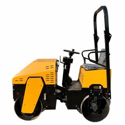 Compactor Machine Fully Hydraulic 1ton Mini Vibratory Road Roller