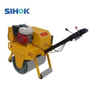 325kg Mini Single Drum Asphalt Roller Walk Behind Vibratory Road Roller