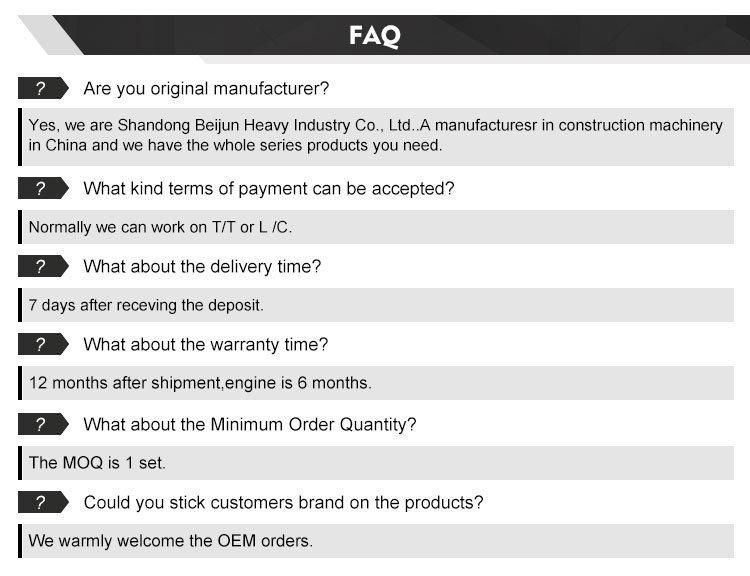 Wheel Loader Price List 5 Ton Front End Loader Backhoe