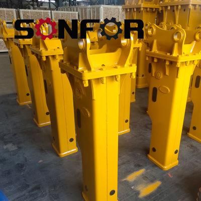 Silenced Top Side Type Hydraulic Breaker Hydraulic Breaker Hammer for Excavator