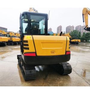 5.5 Ton Small Mini Hydraulic Crawler Excavator for Home and Garden Use