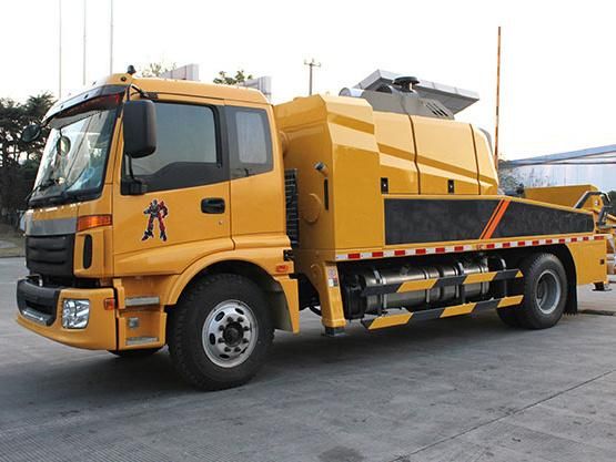 60kw Trailer Pumps Hbt50.10.60RS Compact Concrete Pump
