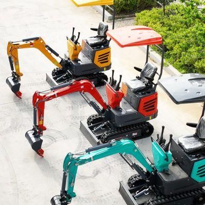 Whole Sale Mini Excavator 1000 Kg From Manufacturer 1 Ton 0.8ton 1.2ton 1.5ton Cheap Price