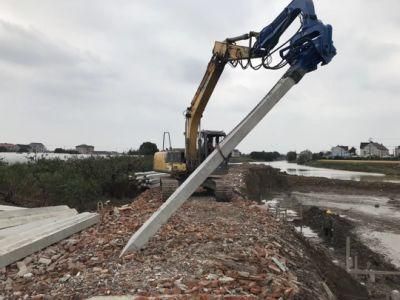 Pile Driving Rigs Pile Drivers for Metal Sheet or Wood Piling Into The Ground