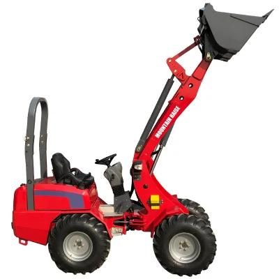 Chinese Manufacturer H180 Japanese Engine Mini Wheel Loader for European