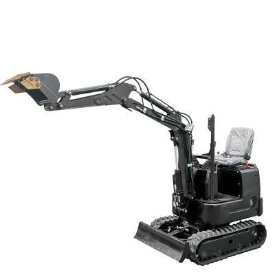 1 Ton Cheap Mini Garden Digging Excavator New Price for Sale