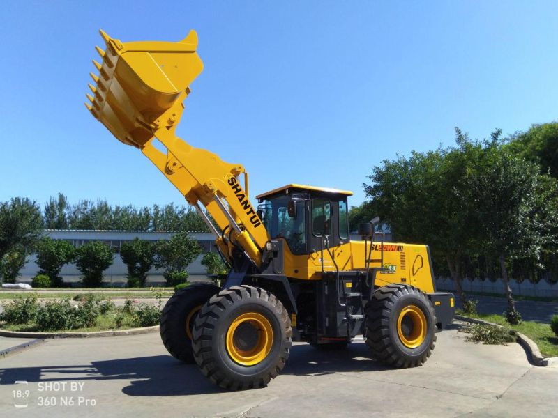 Shantui Brand 5ton SL50wn Front End Wheel Loader with 3cbm Bucket