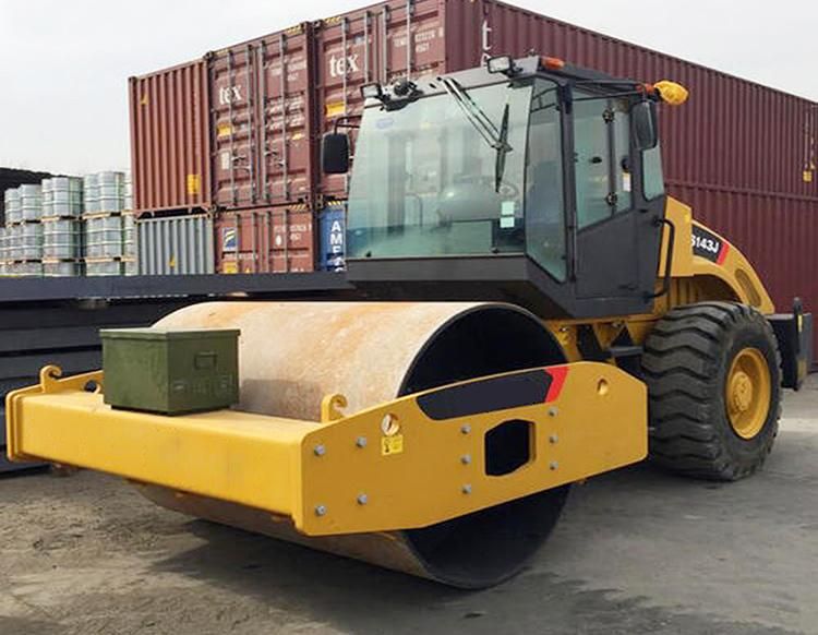 China Top Brand 14 Ton Single Drum Vibratory Road Roller Xs143j