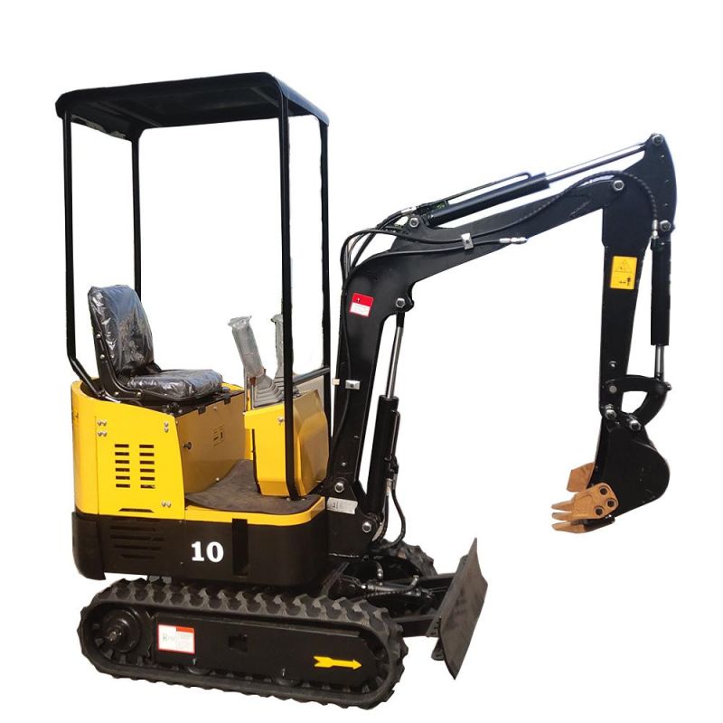 Mini Excavator 1 Ton with 0.025 Cbm Bucket China Manufacturers Mini Digger Crawler Excavators Machine for Sale