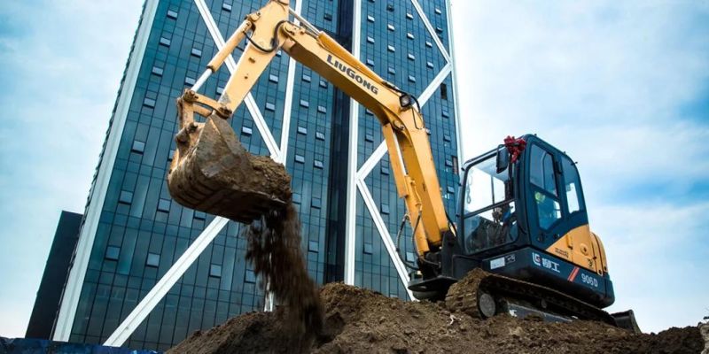 Liugong Official Clg906D 6ton Mini Hydraulic Crawler Excavator for Sale with Ce