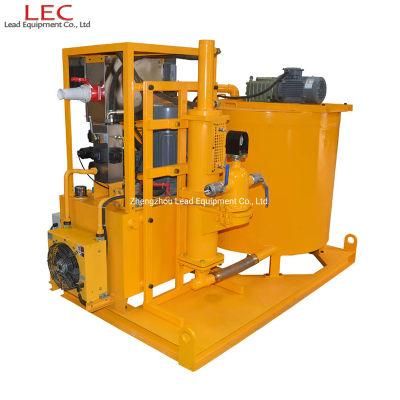 Electric Plunger Cement Grout Pump Station