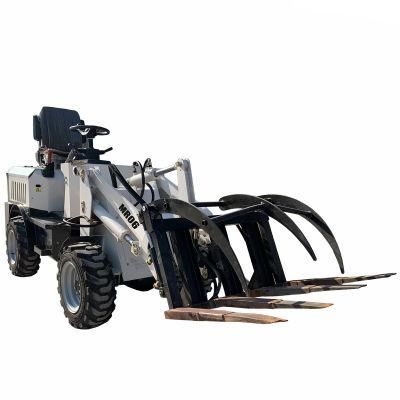 Zero Emissions Mini Fork Small Front End Electric Wheel Loader
