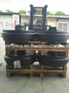 E200b Excavator Undercarriage Parts Front Idler, Front Idler Assembly