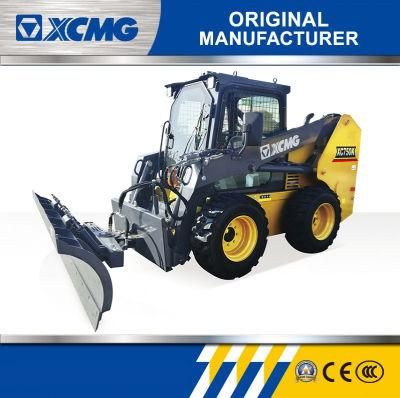 XCMG Factory Skidsteer Loader Xc750K Multifunction 1 Ton Chinese Mini Skid Steer Loader with Bucket and Hammer Price