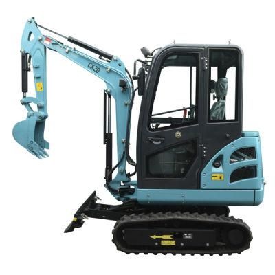 China Micro Mini Crawler Digger Hydraulic Agricultural Excavator Machine for Sale