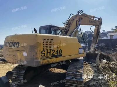 Used Mini Medium Backhoe Excavator Doushan Sh210-5 Construction Machine Second-Hand