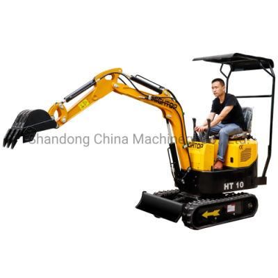 1 Ton High Performance Towable Mini Excavator with Factory Price
