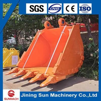 1.2m3 Capacity Heavy Duty/HD/Hdr Rock Bucket for Zx240 Hitachi Excavators