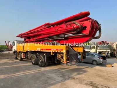 High Performance Used Sy 56m Pump Truck Best Selling China Factory in 2019 in Stock for Sale