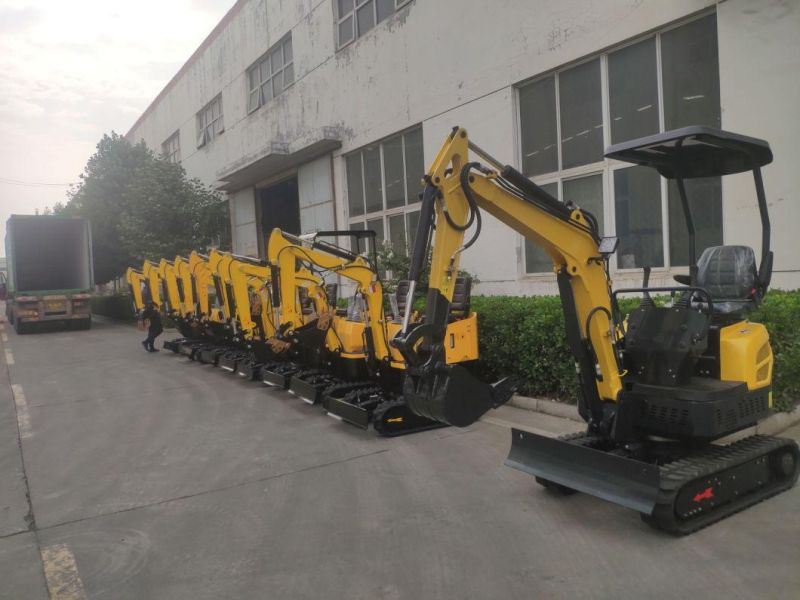 Cheap Machinery 1000kg Crawler China Hydraulic Mini 1 Ton Excavator