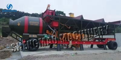 Factory Price 30m3/H Precast Dry Portable Ready Mobile Mini Mix Concrete Batching Plant for Sale