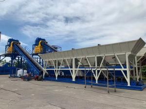 Foundation-Free 25-180m3/H Concrete Batching Plant