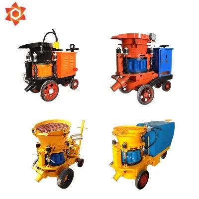 Concrete Plastering Shotcrete Gunning Tunnel Shotcrete Sprayer Machine for Sale