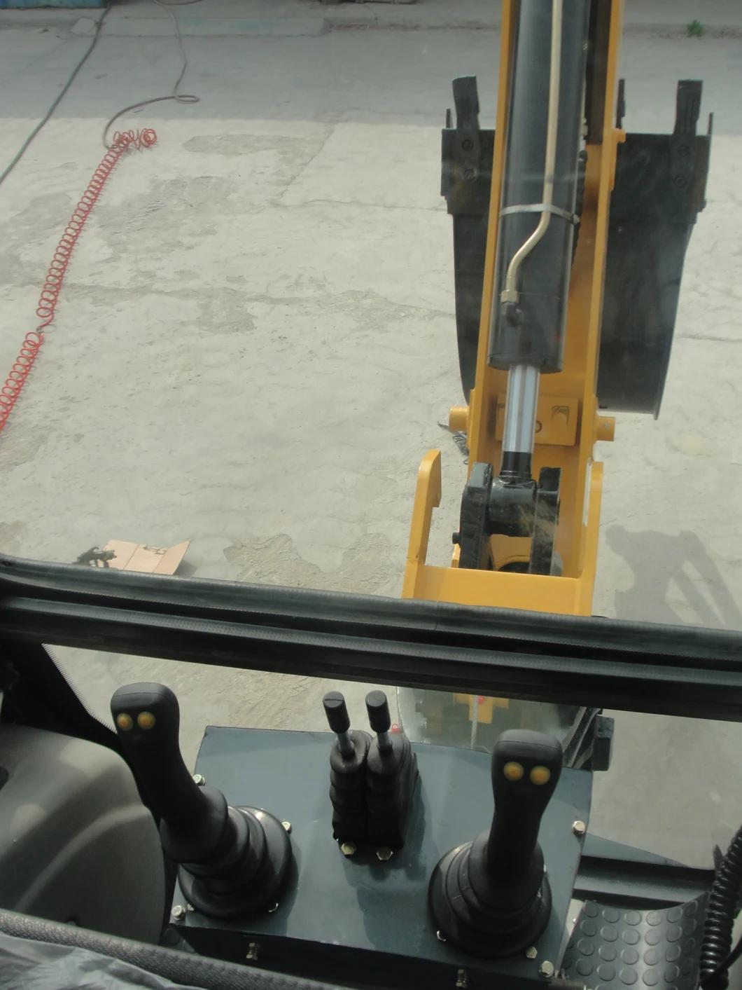 Hot Sale 75kw Mini Farm Machine Front End Loader, Backhoe