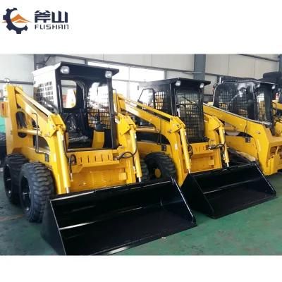 China Micro Skid Steer Loader with Bucket