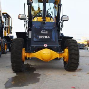 China Hot Sale 1.2 Ton New Front End Wheel Loaders with Attachment