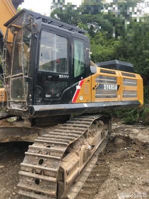 Used Mini Medium Backhoe Excavator Sany Sy485h Construction Machine Second-Hand