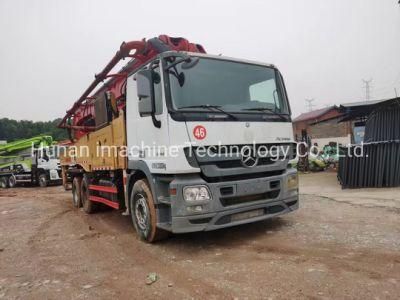 Secondhand Concrete Machinery Pump Truck Sy49m Good Working Condition Good Condition