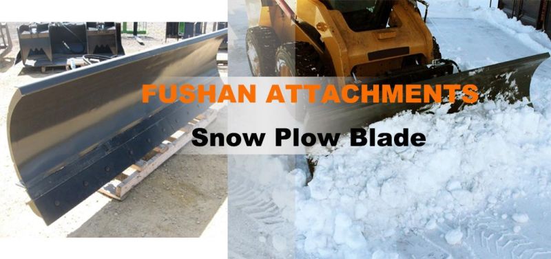 Compact Skidsteer Loader Snow Plow Blades