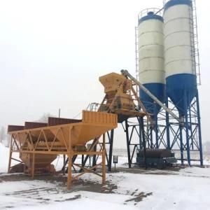 Hzs50 Stationary Type Ready Mixed Concrete Batching Plant
