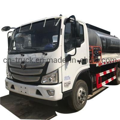 Foton 5t 6t Bitumen Distributor Sprayer Asphalt Distribution Truck
