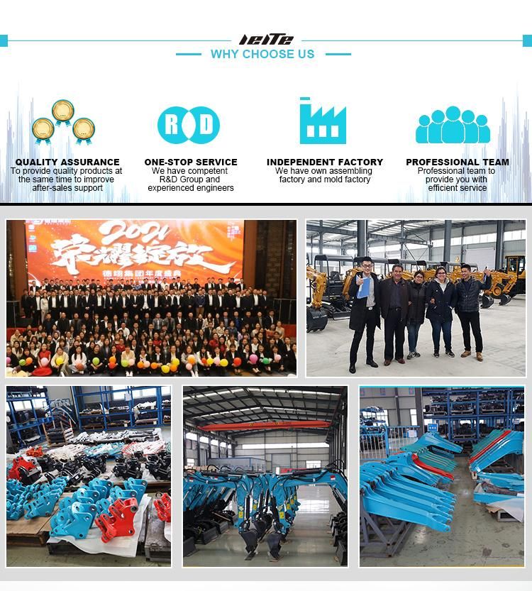 Widely Used China Excavator Hydraulic Thumb 1 Ton New Mini Excavator Small Digger Price Hot