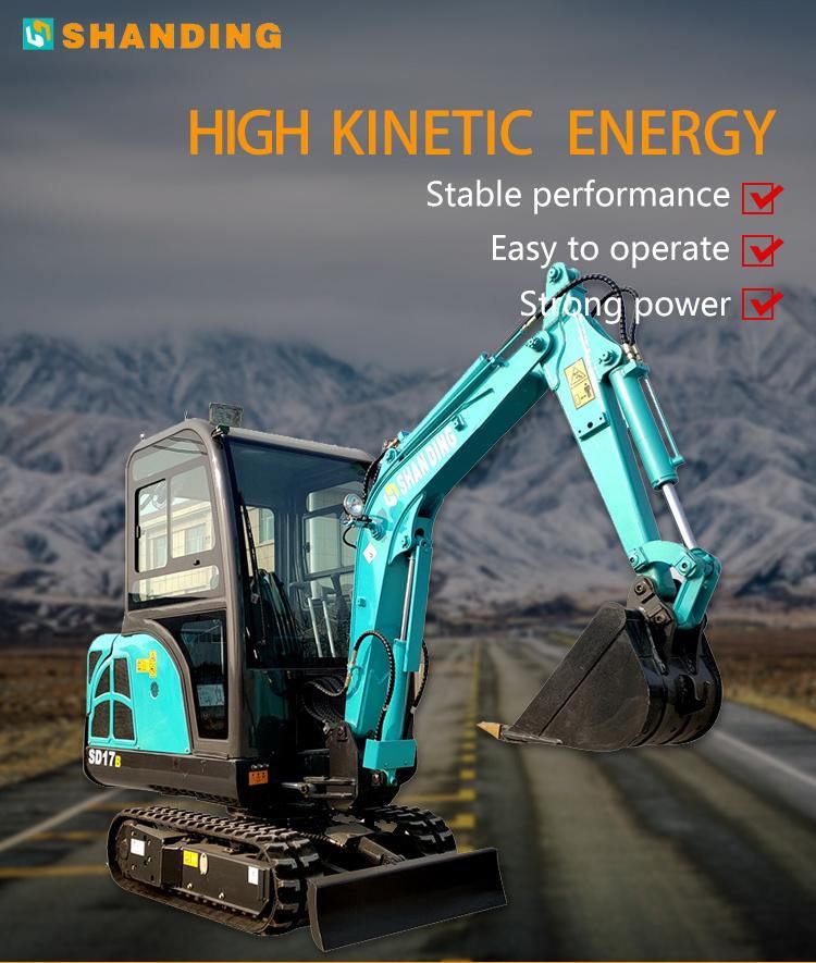 Cheap New Product Versatility Digging Mini Crawler Excavator