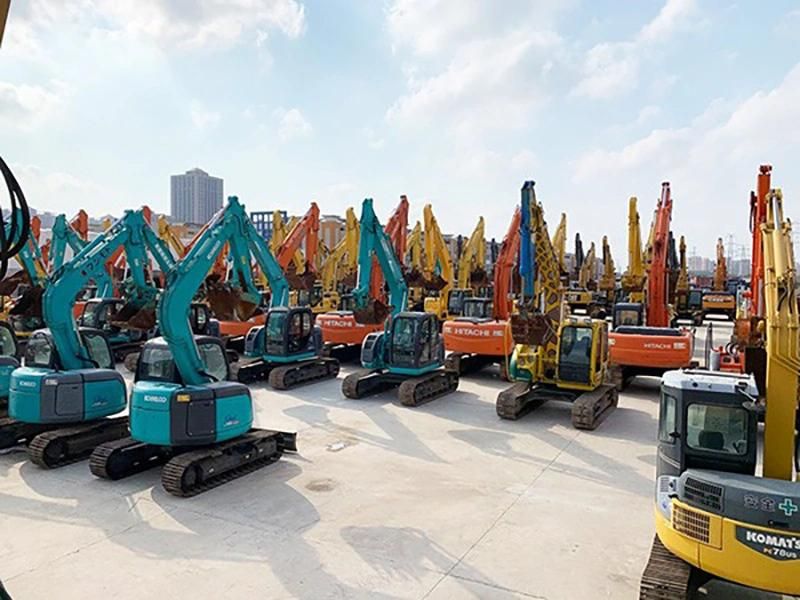 Used Hitachi/Komatsu/Cat/Hyundai/Kobelco/Sumitomo/Sany/VolvoDoosan Excavator Price Second Hand Famous Wheel Crawler Excavators Machinery on Hot Sale