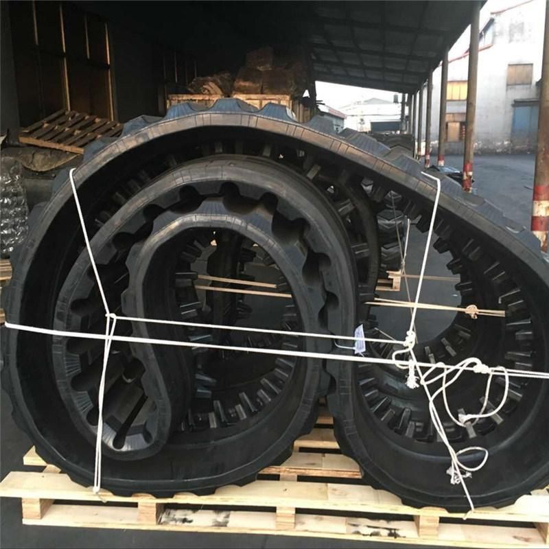 Cg100/110 and Mst3000vd Dumper Rubber Track (800*150*66)