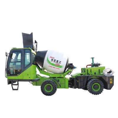 New Hydraulic Self Loading 1cbm Machine Self-Loading Concrete Mixer Truck