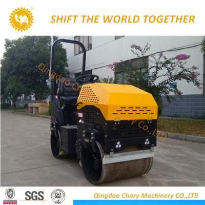 1ton Small Size Double Drun Vibratory Rollers
