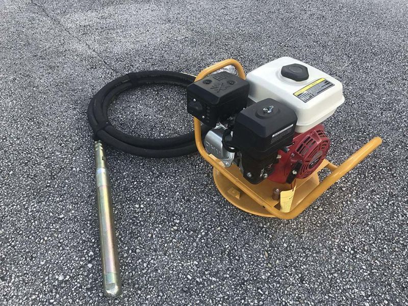 Portable Gasoline Engine Concrete Vibrator with Dynapac Coupling