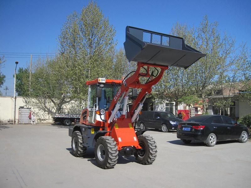 Loader Construction 1 Ton Mini Wheel Loader Front End Loader Factory