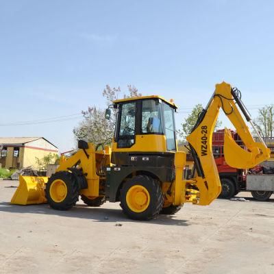 Customized Construction Machine 120HP Articulated Backhoe Loader for Sale