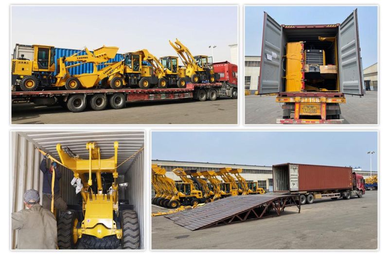 Lugong LG946 2.5t Mini Wheel Loader 6 Cylinder Radlader with Hub Reducer for Farm