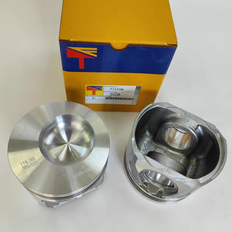 High-Performance Diesel Engine Engineering Machinery Parts Piston 7e4729 for Engine Parts 3204 3208 Generator Set