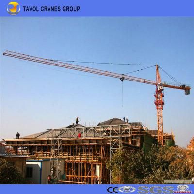 China Tower Crane Manufactures 6010 8ton Tower Crane Equipment for Construction
