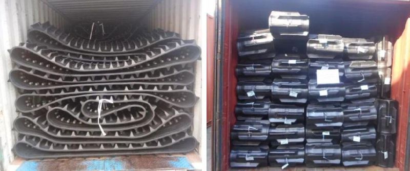 Excavator Rubber Track Undercarriage Parts BV206 620*90.6*64