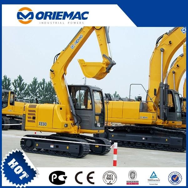 New 8 Ton Small Mini Crawler Excavator Xe80