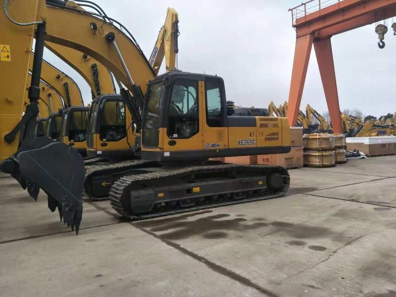 China Manufacturer Oriemac Xe265c 26 Ton New Hydraulic Mining Crawler Excavator with Isuzu Engine